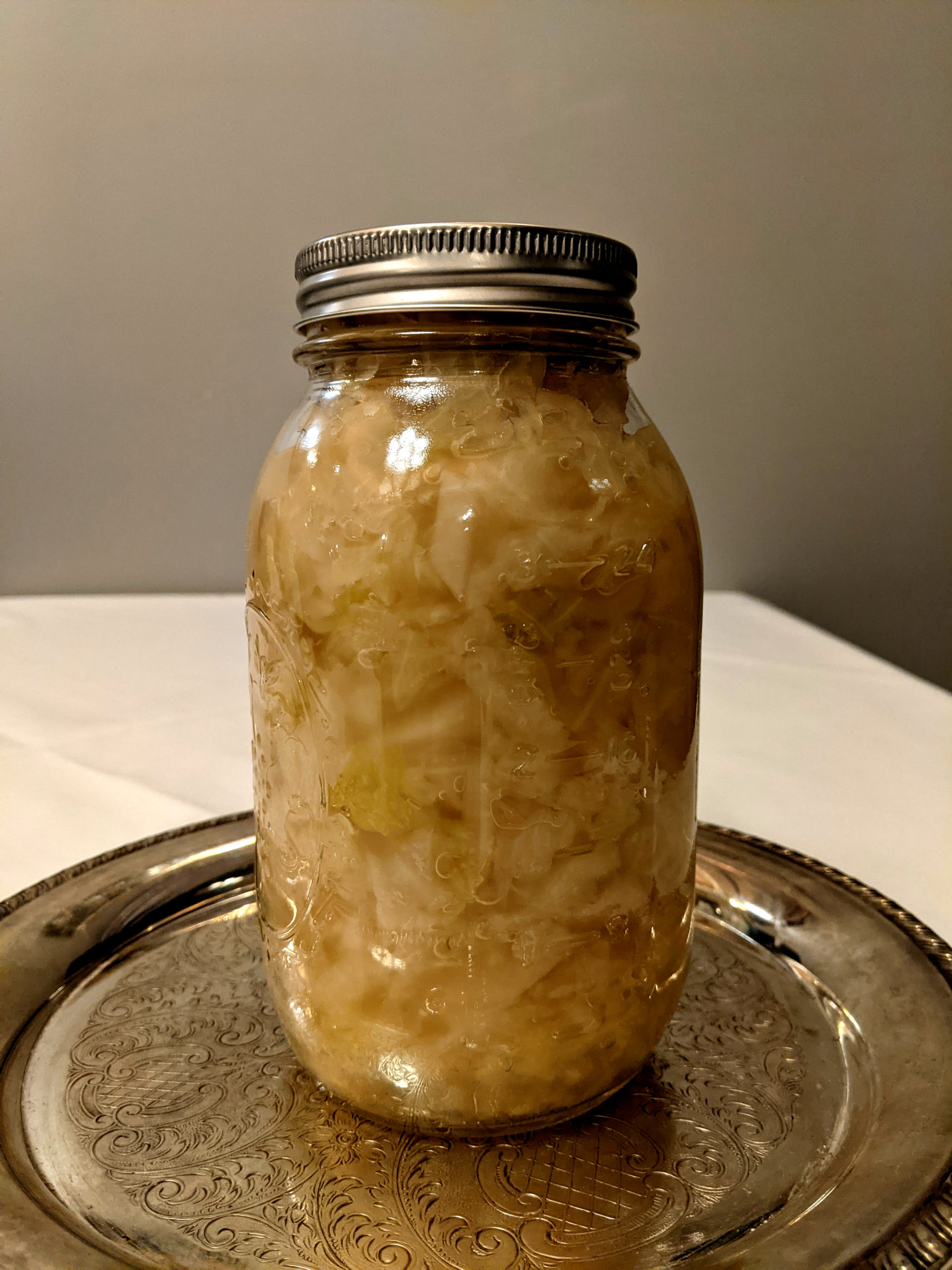 canned sauerkraut